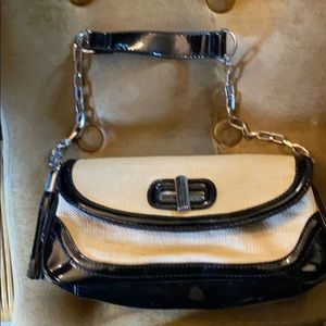 Never used clutch part patent leather